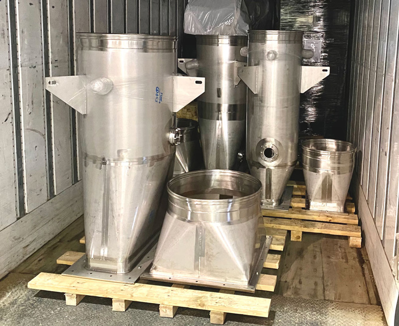 Acier inox alimentaire